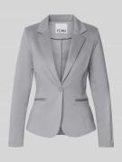 ICHI Blazer mit Reverskragen Modell 'KATE' in Hellgrau, Größe L