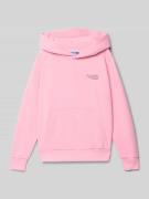 Jack & Jones Hoodie mit Kapuze Modell 'ROAR' in Rosa, Größe 140