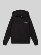 Jack & Jones Hoodie mit Kapuze Modell 'ROAR' in Black, Größe 140