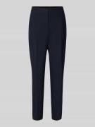 s.Oliver BLACK LABEL Regular Fit Schmale Hose mit Bügelfalten in Marin...