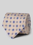 altea Krawatte aus reiner Seide Modell 'ISONZO' in Beige, Größe 1