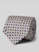 altea Krawatte mit Label-Detail Modell 'Isonzo' in Silber, Größe 1