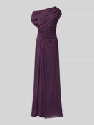 Christian Berg Cocktail Regular Fit Abendkleid mit Raffungen in Purple...