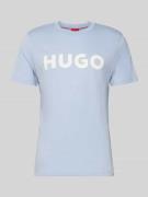 HUGO Regular Fit T-Shirt aus reiner Baumwolle Modell 'DULIVIO' in Hell...