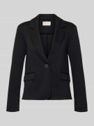 FREE/QUENT Regular Fit Blazer mit Viskose-Anteil Modell 'Nanni' in Bla...
