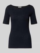 Marc O'Polo T-Shirt aus Slub Jersey in Marine, Größe L