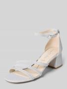 Buffalo High Heels mit Dornschließe Modell 'LILLY' in Silber, Größe 36