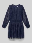 DANAMADE Minikleid mit Rundhalsausschnitt in Marine, Größe 104