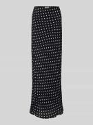 Neo Noir Maxirock mit blickdichtem Unterrock Modell 'Viso' in Black, G...