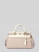 Guess Handtasche mit Label-Applikation Modell 'ECO ALI LUXURY' in Taup...