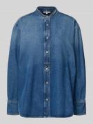 Tommy Hilfiger Relaxed Fit Jeansbluse aus Baumwoll-Lyocell-Mix in Jean...