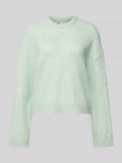 Only Relaxed Fit Strickpullover mit Crew Neck Modell 'SIMONI' in Mint,...