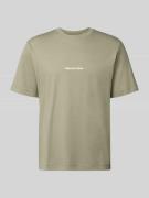 Jack & Jones T-Shirt mit Label-Stitching Modell 'NORREBRO' in Taupe, G...