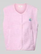 American Vintage Weste mit Rundhalsausschnitt Modell 'HOKTOWN' in Hell...
