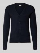 Casual Friday Strickjacke mit Knopfleiste Modell 'HEINE' in Dunkelblau...