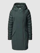 s.Oliver RED LABEL Steppjacke mit Two-Tone-Machart in Petrol, Größe 40