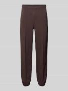 Lacoste Regular Fit Sweatpants aus Baumwoll-Mix in Schoko, Größe L