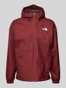 The North Face Windbreaker mit Label-Print Modell 'QUEST' in Bordeaux,...