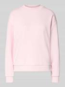 Vila Regular Fit Sweatshirt aus Viskose-Mix Modell 'Sandy' in Hellrosa...