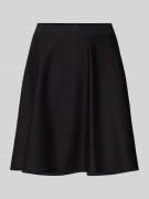 BOSS Ausgestellter Mini-Rock aus Viskose-Mix Modell 'VETIRA' in Black,...