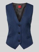 HUGO Slim Fit Anzugweste mit Viskose-Mix Modell 'AUMARA-2' in Marine, ...