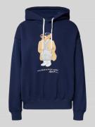Polo Ralph Lauren Oversized Hoodie mit Kapuze in Marine, Größe M