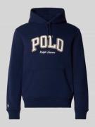 Polo Ralph Lauren Loose Fit Hoodie aus Baumwoll-Mix in Marine, Größe S