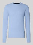 Casual Friday Oversized Strickpullover mit gerippten Abschlüssen in Ei...