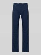 Christian Berg Men Chino mit 5-Pocket-Design in Marine, Größe 31/32