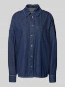 Weekend Max Mara Relaxed Fit Jeansbluse aus reiner Baumwolle Modell 'F...