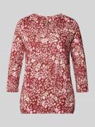 Soyaconcept Longsleeve mit 3/4-Ärmel Modell 'Felicity' in Bordeaux, Gr...