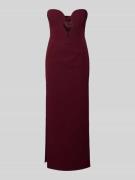 Bardot Midikleid im Off-Shoulder-Look Modell 'ELENI' in Bordeaux, Größ...
