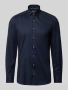 OLYMP Level Five Regular Fit Businesshemd aus Baumwolle-Mix mit Kentkr...