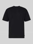 WOODBIRD Regular Fit T-Shirt aus reiner Baumwolle Modell 'Baine' in Bl...