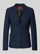 HUGO Slim Fit Longblazer mit Viskose-Anteil Modell 'ADALAS' in Marine,...