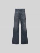 Diesel Wide Fit Jeans mit Eingrifftaschen in Mittelgrau, Größe 30/32