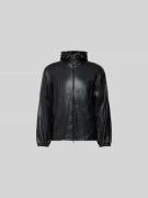 Diesel Regular Fit Jacke mit Stehkragen in Black, Größe L