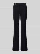 Cambio Bootcut Stoffhose mit Seitentaschen in BLACK, Größe 32