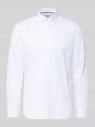 Jake*s Regular Fit Business Hemd aus Baumwolle mit Kentkragen in Weiss...