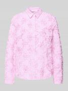 Christian Berg Woman HBK Zümdholzstreifen Streifen Bluse mit Blumen Ap...