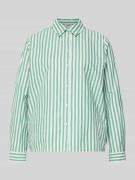 B.Young Hemdbluse mit Knopfleiste Modell 'HETILA' in Grass, Größe 34