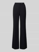 BOSS Schmale Hose aus reiner Viskose Modell 'TALIA4' in Black, Größe 4...