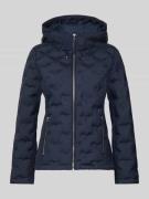 s.Oliver RED LABEL Regular Fit Steppjacke mit Kapuze in Marine, Größe ...