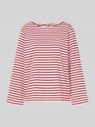 Soyaconcept Loose Fit Langarmshirt aus reiner Baumwolle in Rosa, Größe...