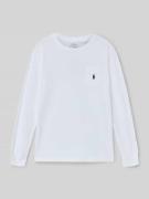 Polo Ralph Lauren Kids Regular Fit Langarmshirt aus reiner Baumwolle i...
