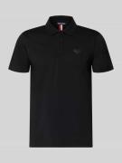 Antony Morato Slim Fit Polo-Shirt mit Logo-Applikation in Black, Größe...