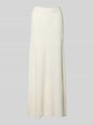 OH APRIL Maxirock mit Woll-Anteil Modell 'Insa' in Offwhite, Größe S