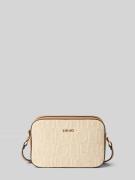 Liu Jo White Kamera Tasche aus Baumwoll-Leinen-Mix Modell 'Manhattan' ...
