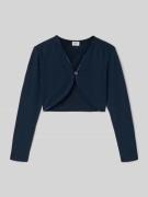 s.Oliver RED LABEL Regular Fit Bolero aus Baumwoll-Mix in Marine, Größ...