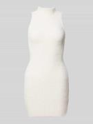 Guess Minikleid mit Turtleneck Modell 'VERO' in Ecru, Größe XL